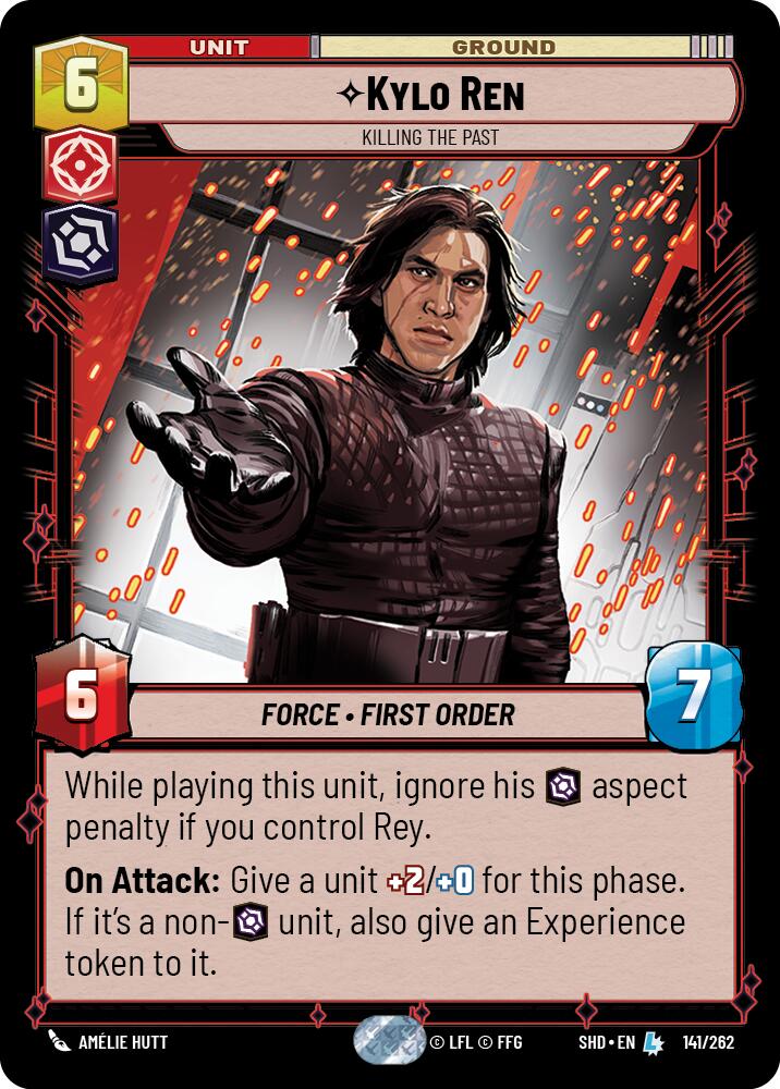 Kylo Ren - Killing the Past (141/262) (141/262) [Shadows of the Galaxy] | Eastridge Sports Cards & Games