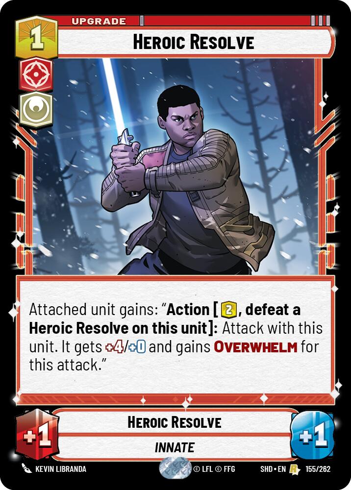 Heroic Resolve (155/262) (155/262) [Shadows of the Galaxy] | Eastridge Sports Cards & Games