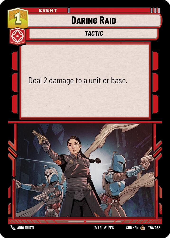 Daring Raid (178/262) (178/262) [Shadows of the Galaxy] | Eastridge Sports Cards & Games