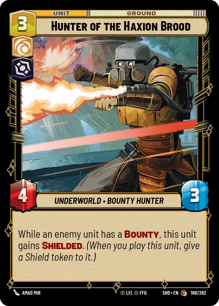 Hunter of the Haxion Brood (186/262) (186/262) [Shadows of the Galaxy] | Eastridge Sports Cards & Games