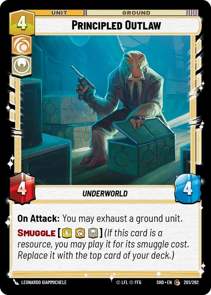 Principled Outlaw (201/262) (201/262) [Shadows of the Galaxy] | Eastridge Sports Cards & Games