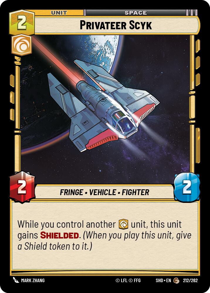 Privateer Scyk (212/262) (212/262) [Shadows of the Galaxy] | Eastridge Sports Cards & Games