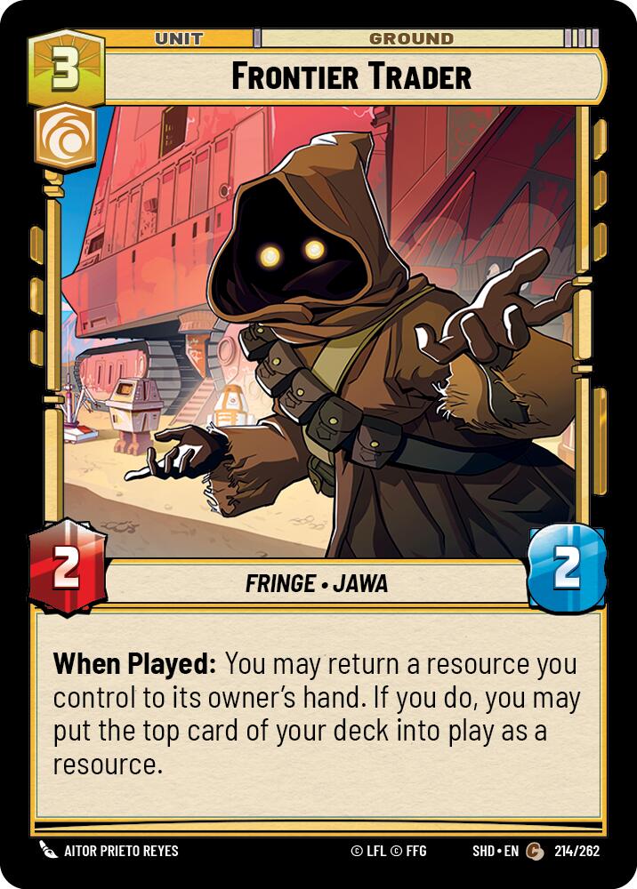 Frontier Trader (214/262) (214/262) [Shadows of the Galaxy] | Eastridge Sports Cards & Games