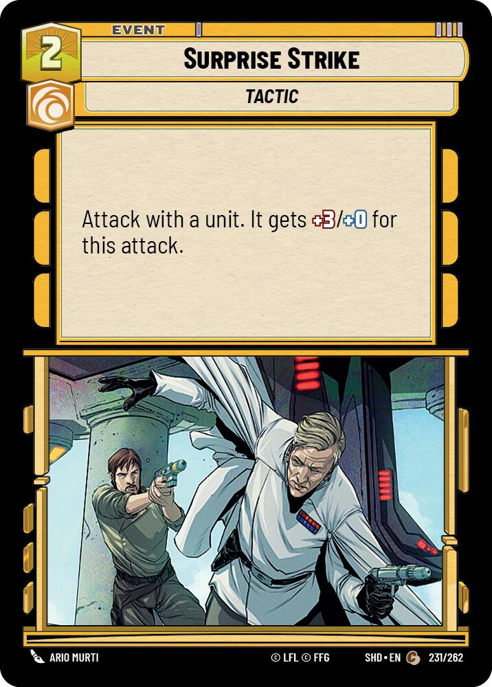 Surprise Strike (231/262) (231/262) [Shadows of the Galaxy] | Eastridge Sports Cards & Games