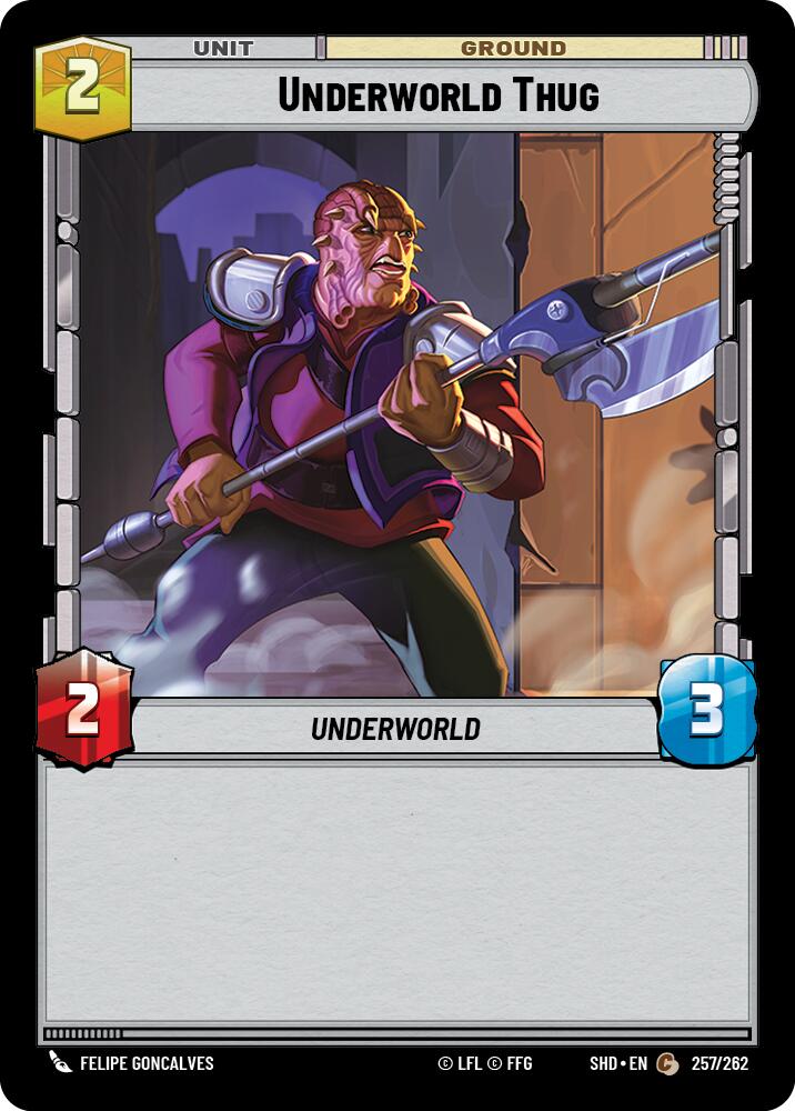 Underworld Thug (257/262) (257/262) [Shadows of the Galaxy] | Eastridge Sports Cards & Games