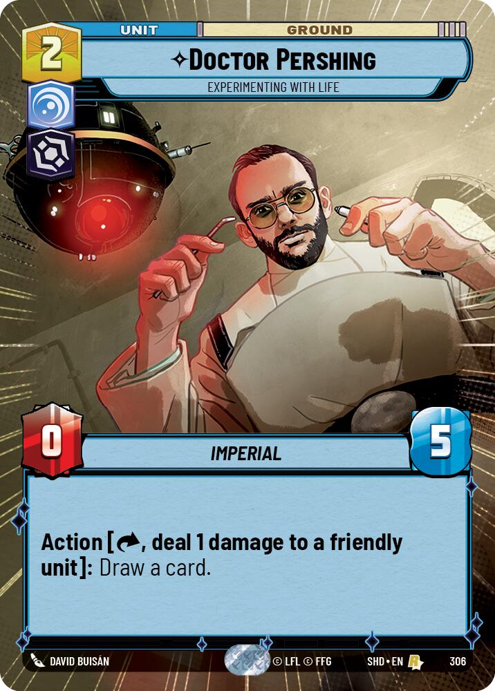 Doctor Pershing - Experimenting With Life (306) (Hyperspace) (306) [Shadows of the Galaxy] | Eastridge Sports Cards & Games