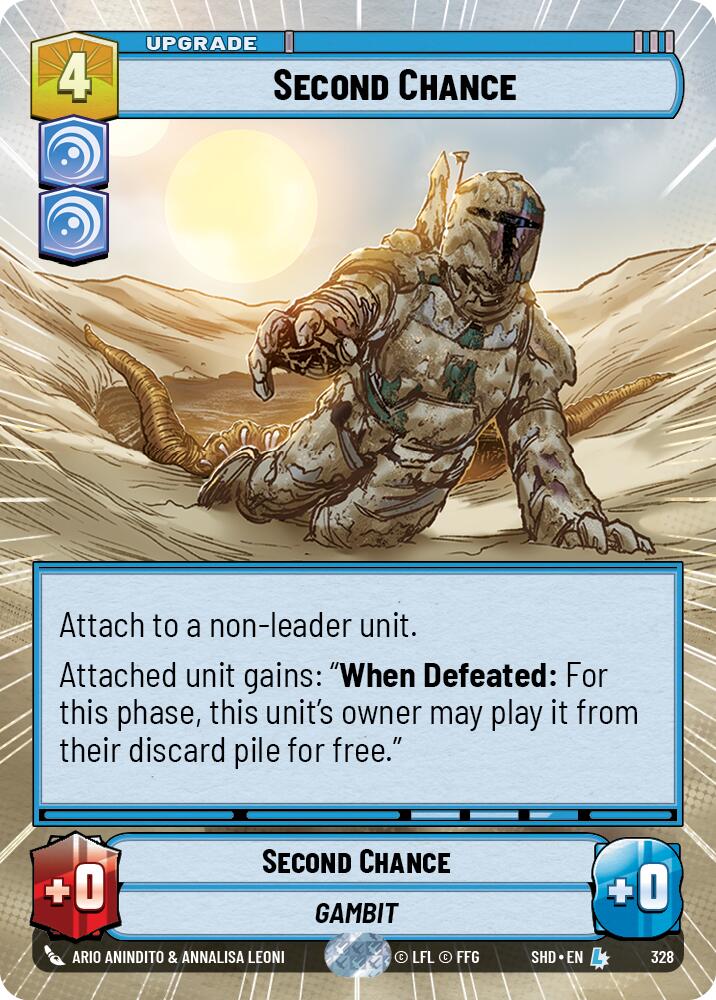 Second Chance (328) (Hyperspace) (328) [Shadows of the Galaxy] | Eastridge Sports Cards & Games