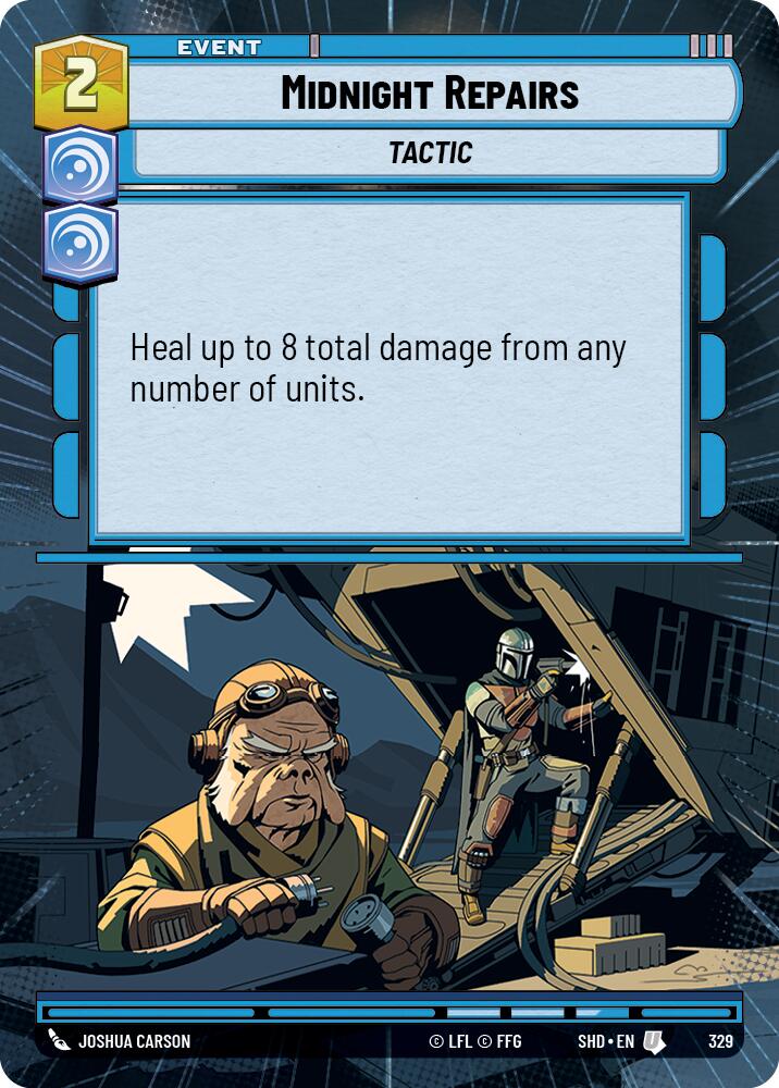 Midnight Repairs (329) (Hyperspace) (329) [Shadows of the Galaxy] | Eastridge Sports Cards & Games