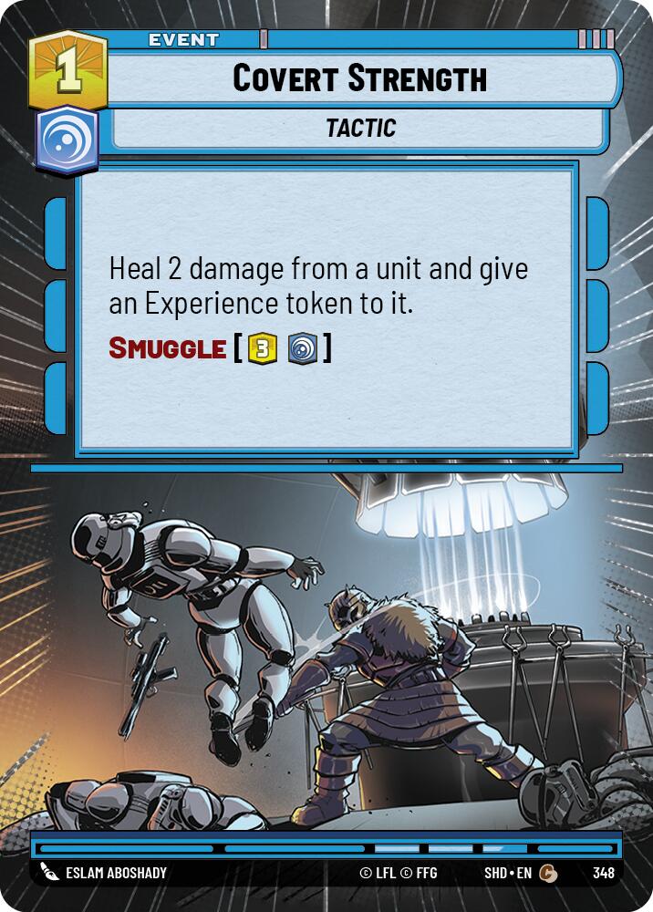 Covert Strength (348) (Hyperspace) (348) [Shadows of the Galaxy] | Eastridge Sports Cards & Games