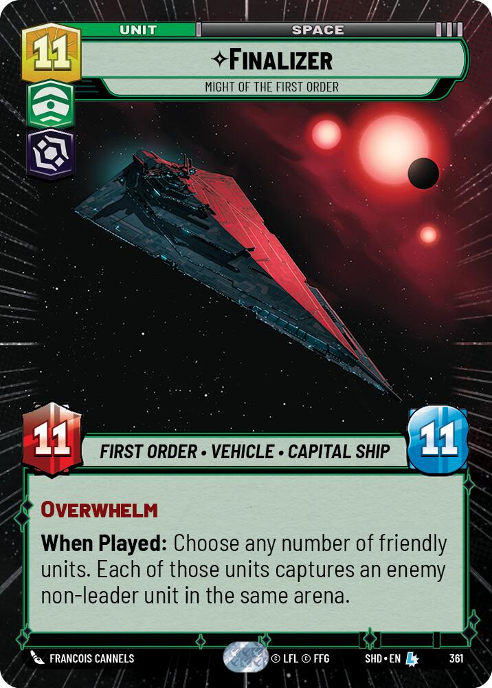 Finalizer - Might of the First Order (361) (Hyperspace) (361) [Shadows of the Galaxy] | Eastridge Sports Cards & Games