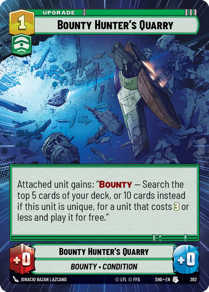 Bounty Hunter's Quarry (392) (Hyperspace) (392) [Shadows of the Galaxy] | Eastridge Sports Cards & Games
