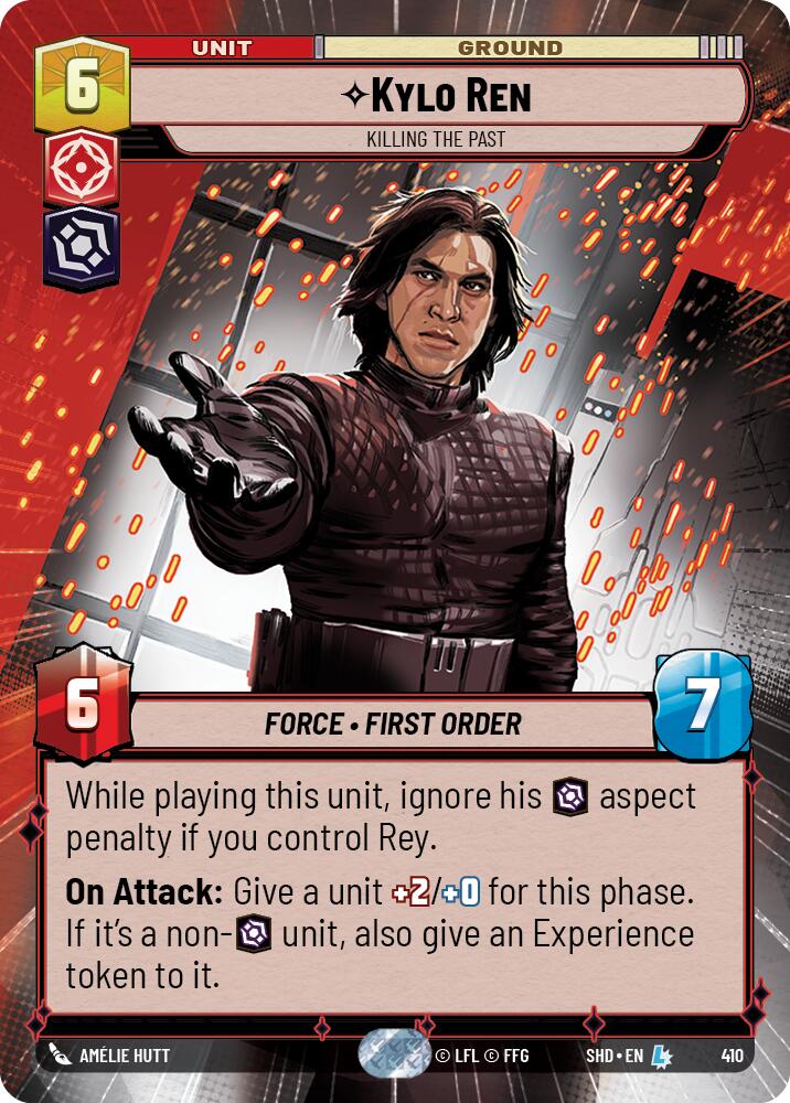 Kylo Ren - Killing the Past (410) (Hyperspace) (410) [Shadows of the Galaxy] | Eastridge Sports Cards & Games