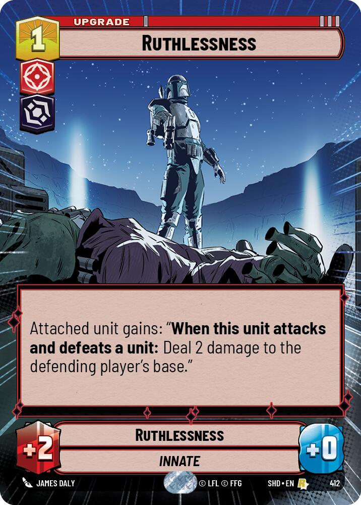 Ruthlessness (412) (Hyperspace) (412) [Shadows of the Galaxy] | Eastridge Sports Cards & Games