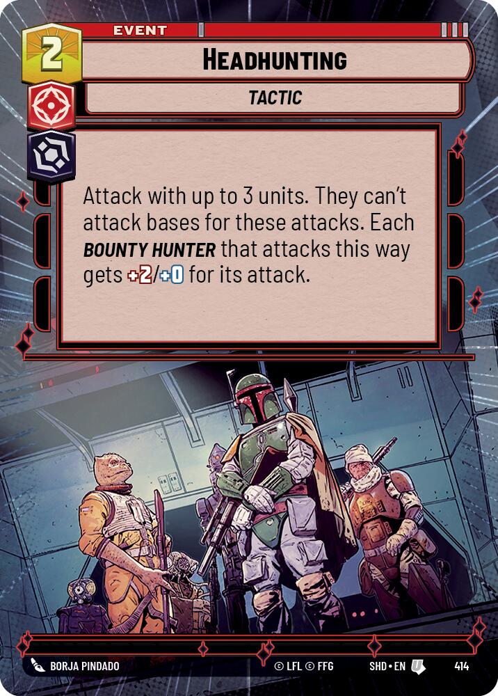 Headhunting (414) (Hyperspace) (414) [Shadows of the Galaxy] | Eastridge Sports Cards & Games
