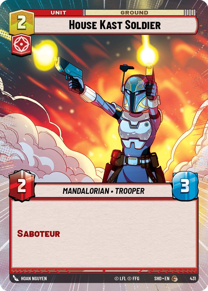 House Kast Soldier (431) (Hyperspace) (431) [Shadows of the Galaxy] | Eastridge Sports Cards & Games