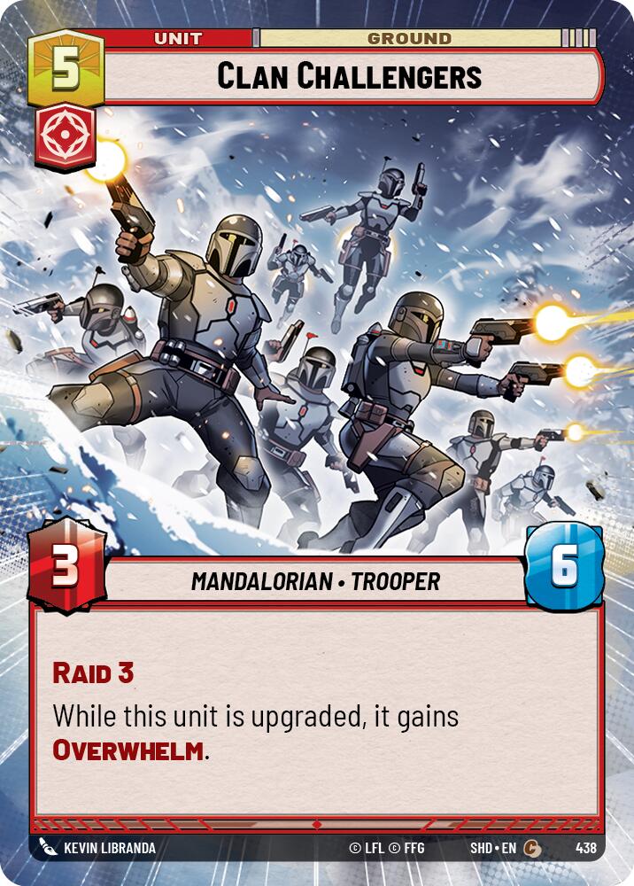 Clan Challengers (438) (Hyperspace) (438) [Shadows of the Galaxy] | Eastridge Sports Cards & Games