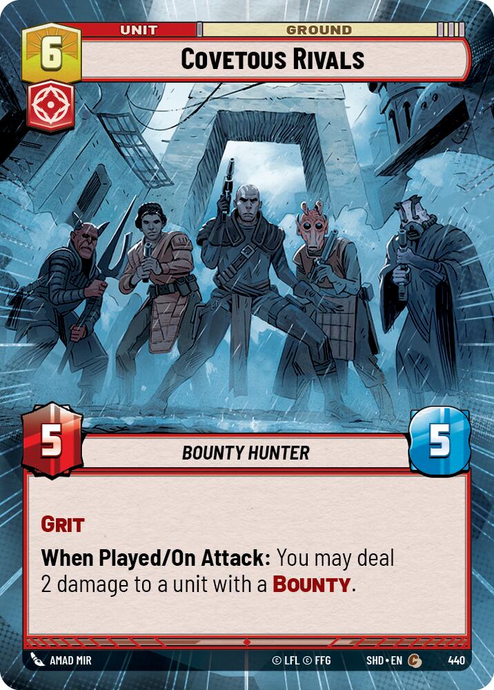 Covetous Rivals (440) (Hyperspace) (440) [Shadows of the Galaxy] | Eastridge Sports Cards & Games