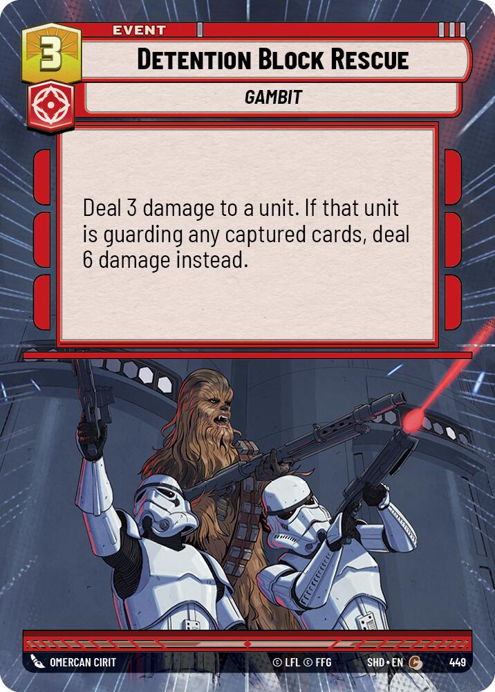 Detention Block Rescue (449) (Hyperspace) (449) [Shadows of the Galaxy] | Eastridge Sports Cards & Games