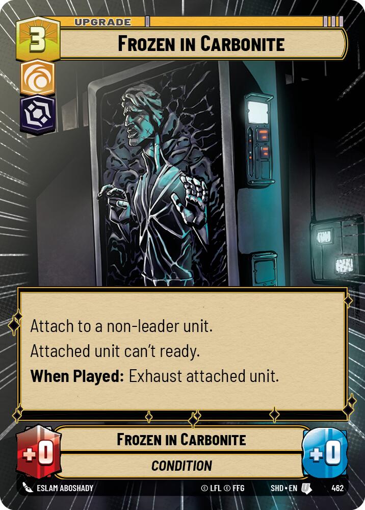 Frozen in Carbonite (462) (Hyperspace) (462) [Shadows of the Galaxy] | Eastridge Sports Cards & Games