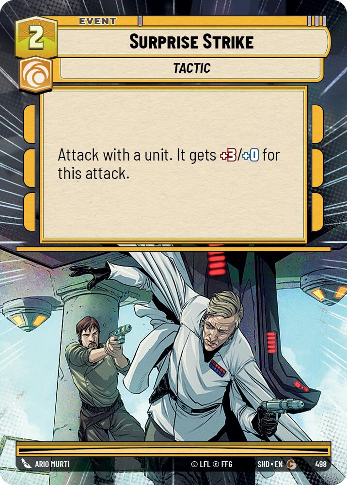Surprise Strike (498) (Hyperspace) (498) [Shadows of the Galaxy] | Eastridge Sports Cards & Games