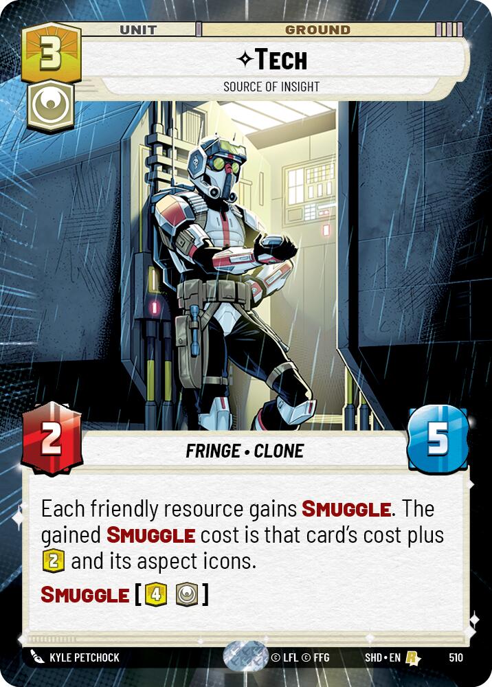 Tech - Source of Insight (510) (Hyperspace) (510) [Shadows of the Galaxy] | Eastridge Sports Cards & Games