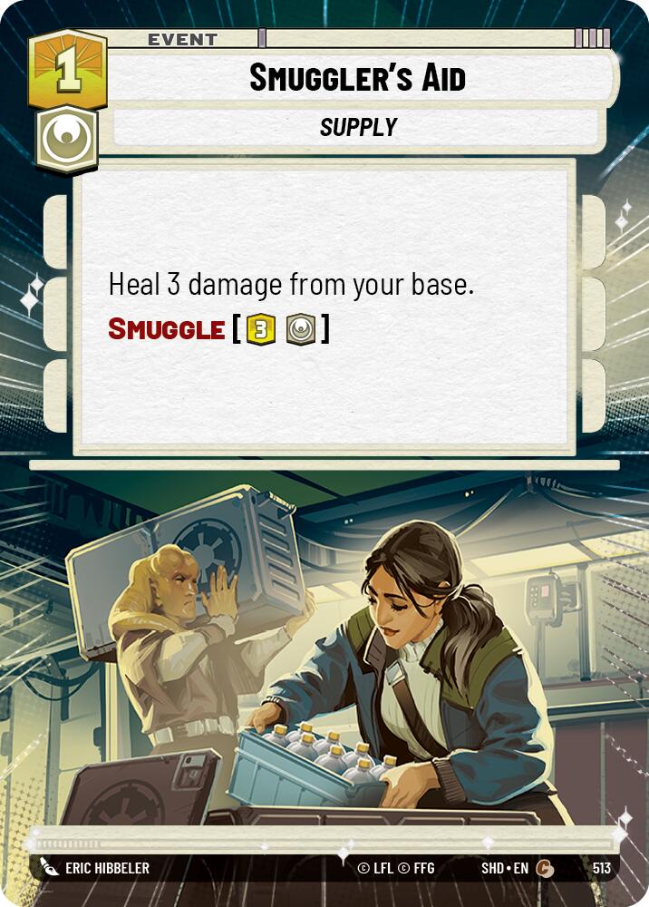 Smuggler's Aid (513) (Hyperspace) (513) [Shadows of the Galaxy] | Eastridge Sports Cards & Games