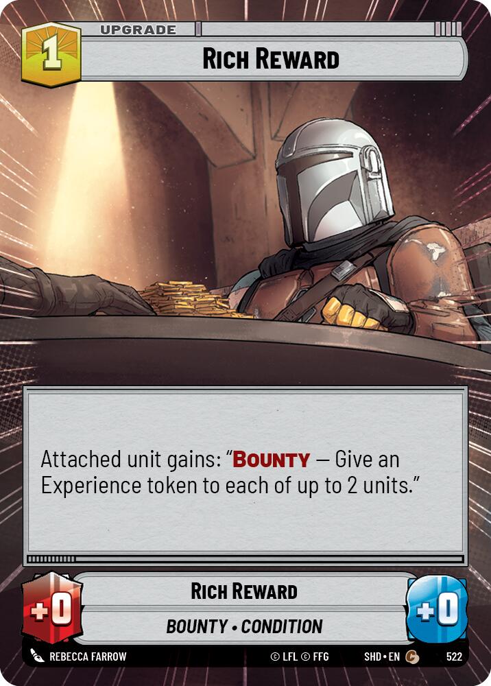 Rich Reward (522) (Hyperspace) (522) [Shadows of the Galaxy] | Eastridge Sports Cards & Games