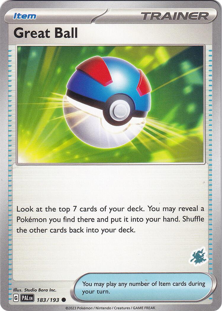 Great Ball (183/193) (Darkrai Deck) [Battle Academy 2024] | Eastridge Sports Cards & Games