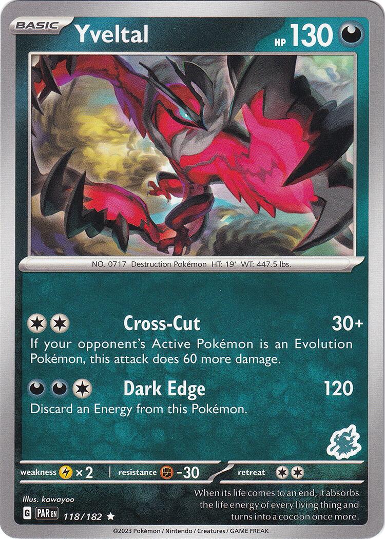 Yveltal (118/182) (Darkrai Deck) [Battle Academy 2024] | Eastridge Sports Cards & Games