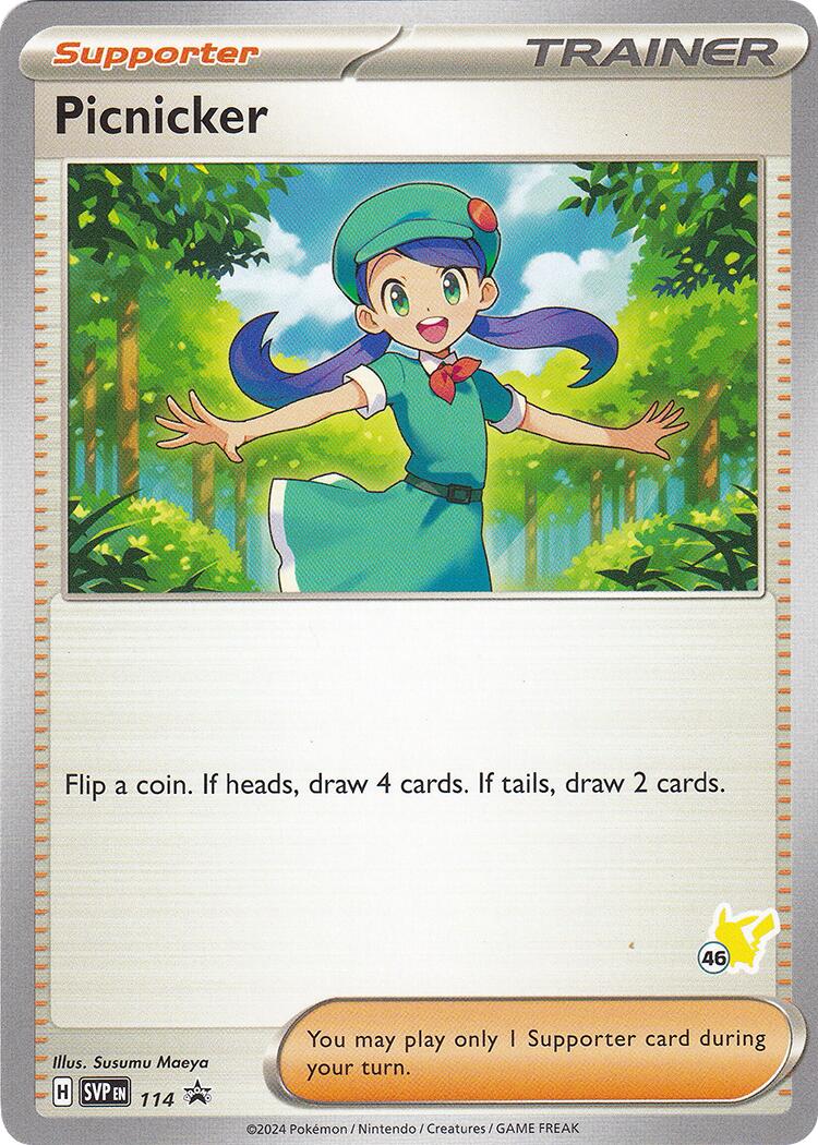 Picnicker (114) (Pikachu Stamp #46) [Battle Academy 2024] | Eastridge Sports Cards & Games