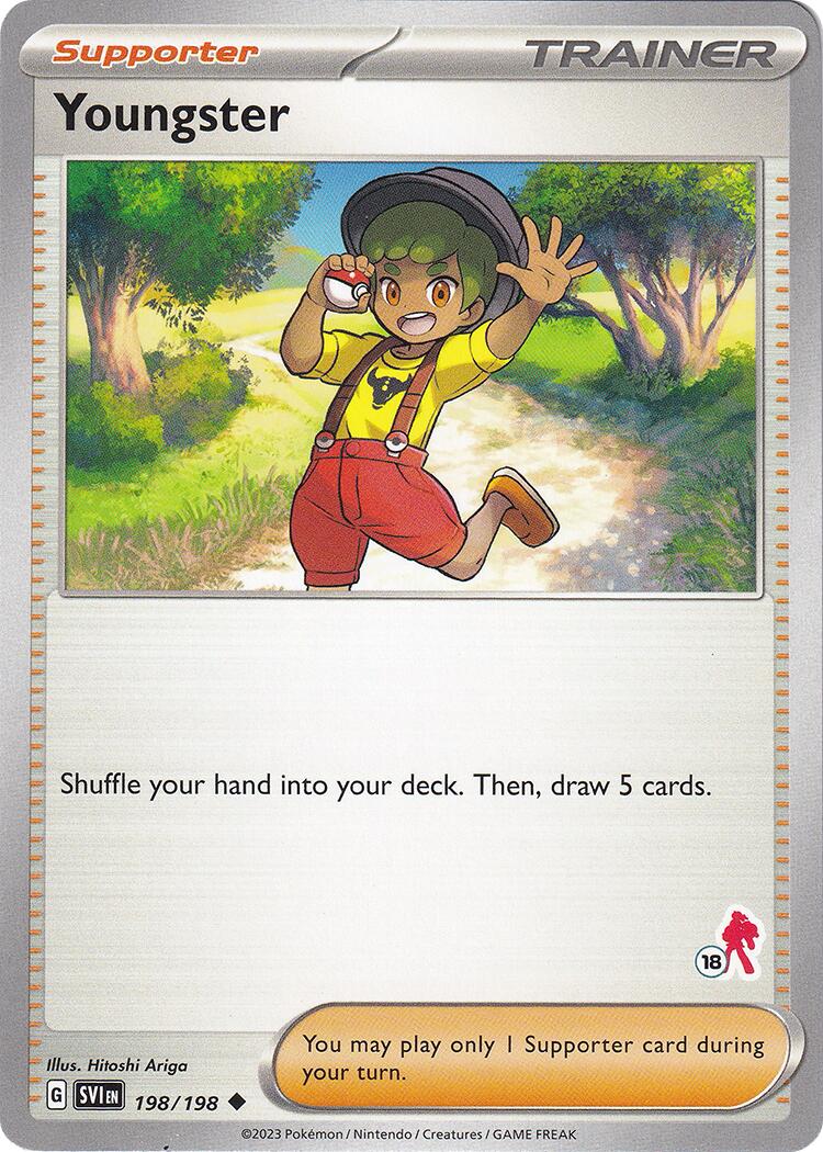 Youngster (198/198) (Armarouge Stamp #18) [Battle Academy 2024] | Eastridge Sports Cards & Games