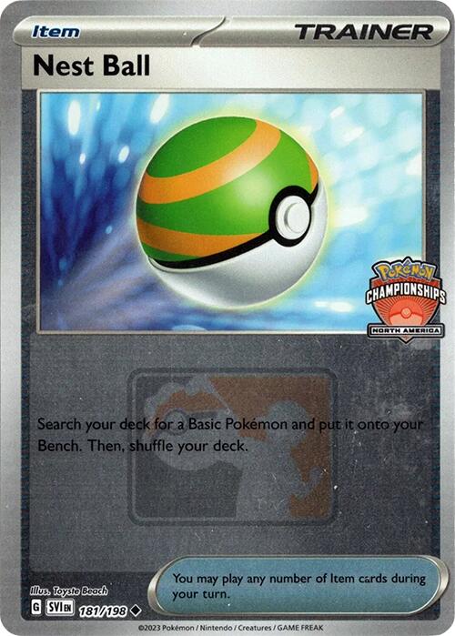 Nest Ball (181/198) (2024 North America Championships) [League & Championship Cards] | Eastridge Sports Cards & Games