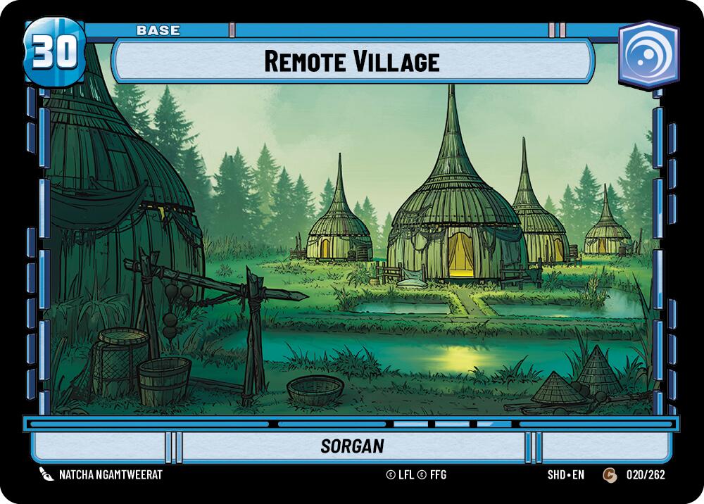 Remote Village // Experience (020 // T01) (020 // T01) [Shadows of the Galaxy] | Eastridge Sports Cards & Games