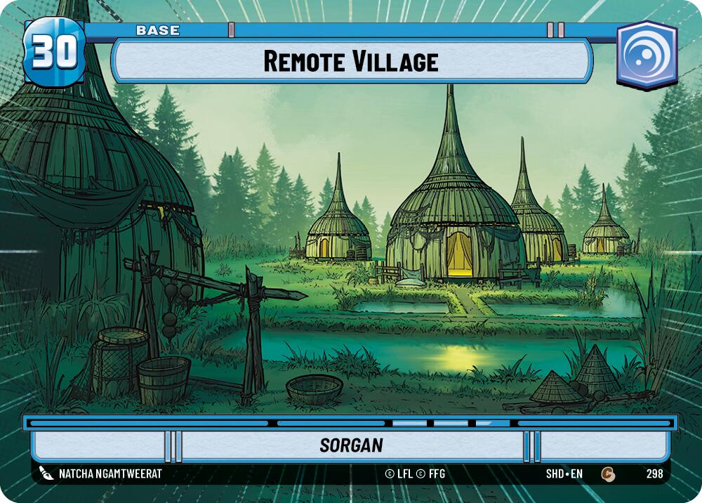 Remote Village // Experience (298 // T03) (Hyperspace) (298 // T03) [Shadows of the Galaxy] | Eastridge Sports Cards & Games