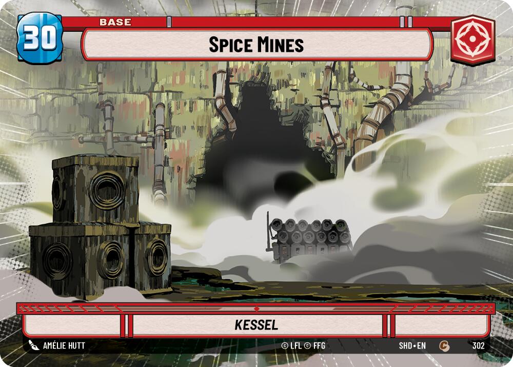 Spice Mines // Shield (302 // T04) (Hyperspace) (302 // T04) [Shadows of the Galaxy] | Eastridge Sports Cards & Games