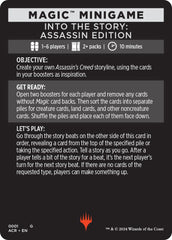 Into The Story: Assassin Edition (Magic Minigame) [Assassin's Creed Minigame] | Eastridge Sports Cards & Games