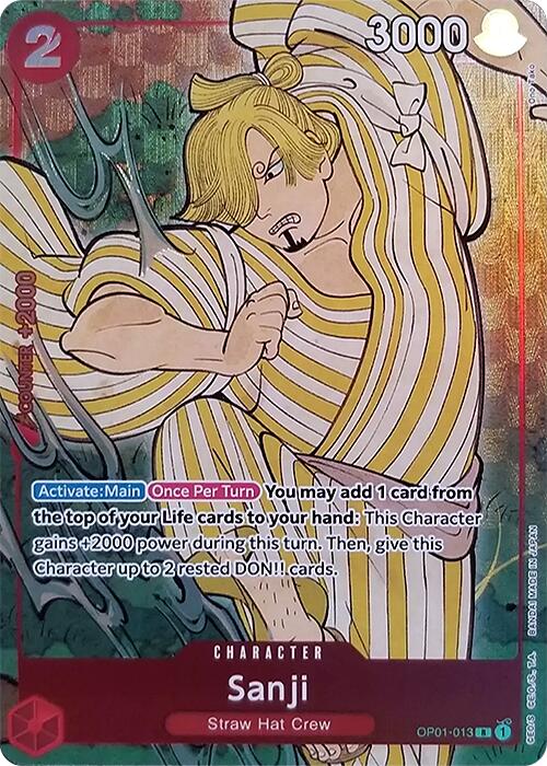 Sanji (English Version 1st Anniversary Set) [One Piece Promotion Cards] | Eastridge Sports Cards & Games