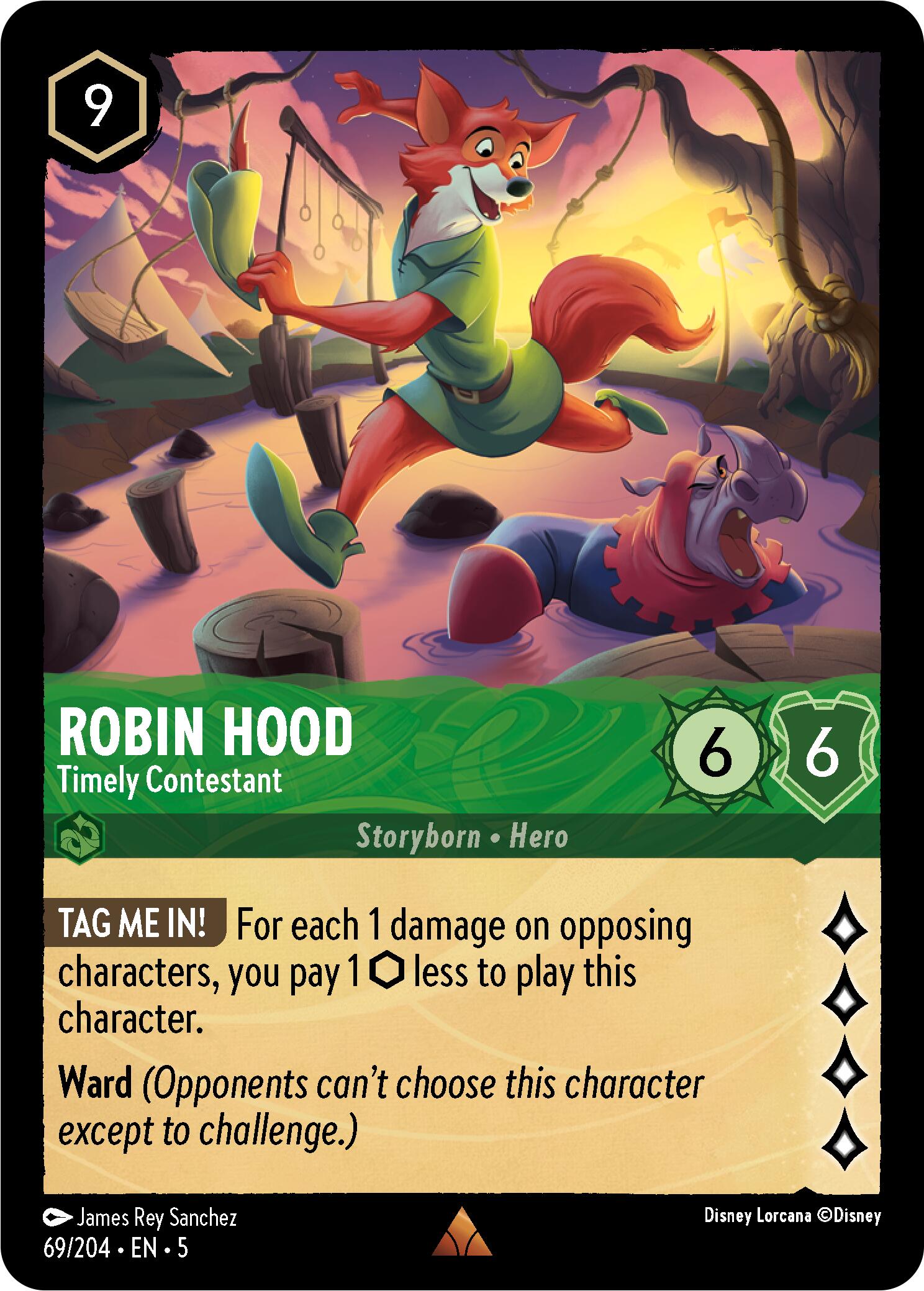 Robin Hood - Timely Contestant (69/204) [Shimmering Skies] | Eastridge Sports Cards & Games
