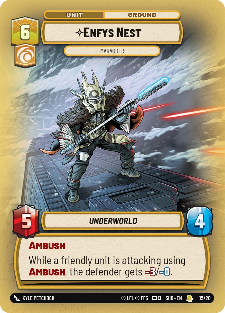 Enfys Nest - Marauder (15/20) (15/20) [Shadows of the Galaxy: Weekly Play] | Eastridge Sports Cards & Games