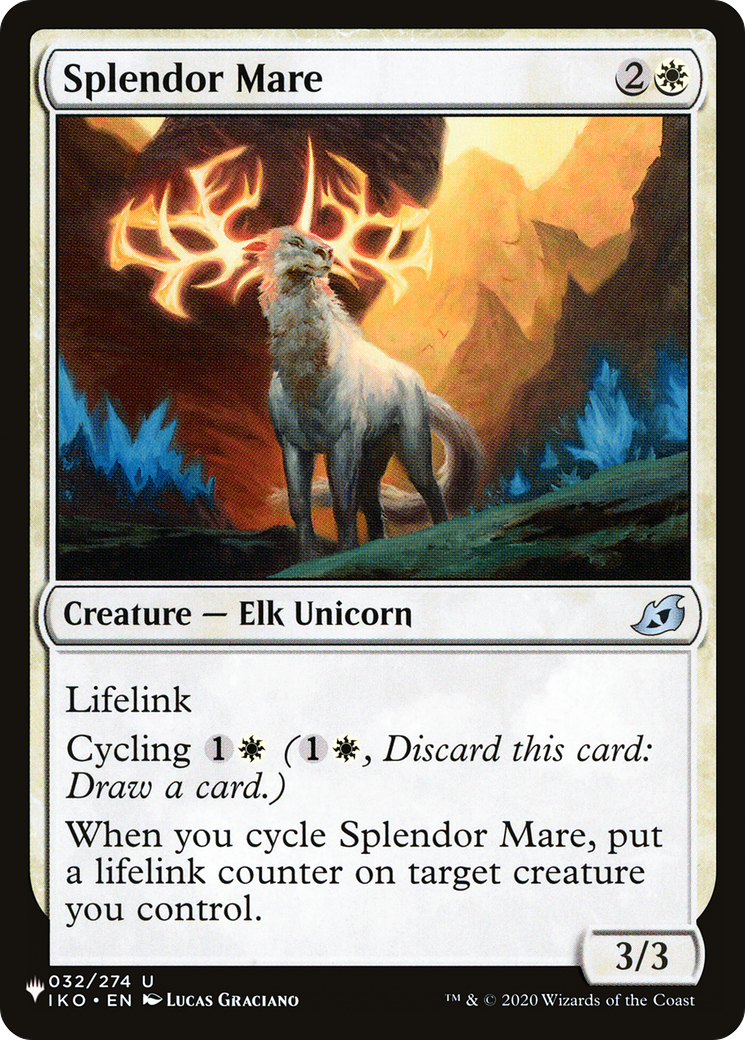 Splendor Mare [The List] | Eastridge Sports Cards & Games
