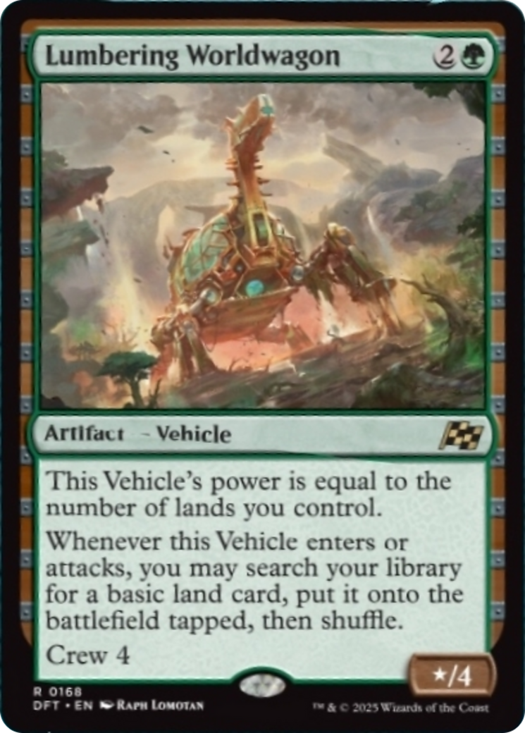 Lumbering Worldwagon [Aetherdrift] | Eastridge Sports Cards & Games