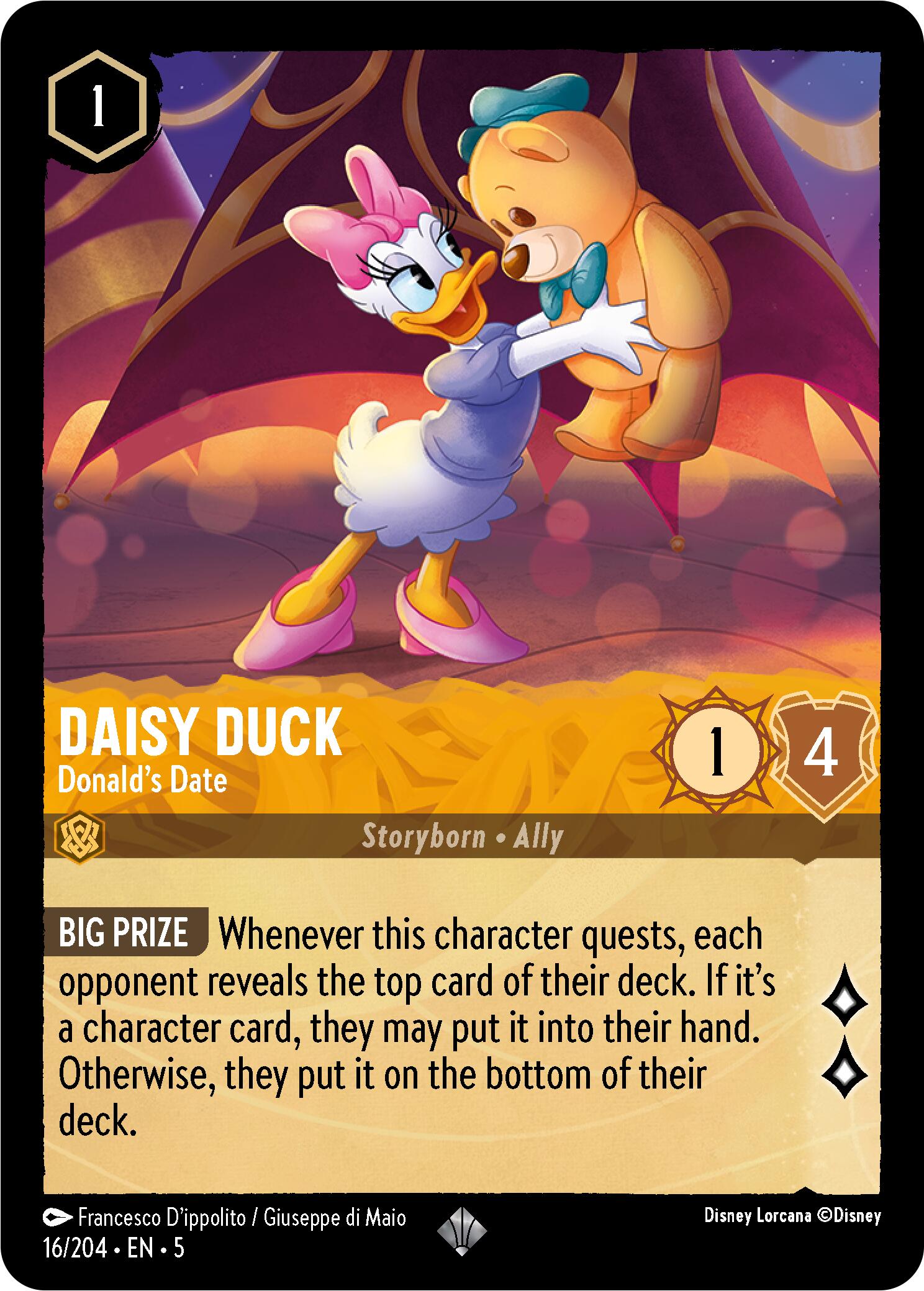 Daisy Duck - Donald's Date (16/204) [Shimmering Skies] | Eastridge Sports Cards & Games