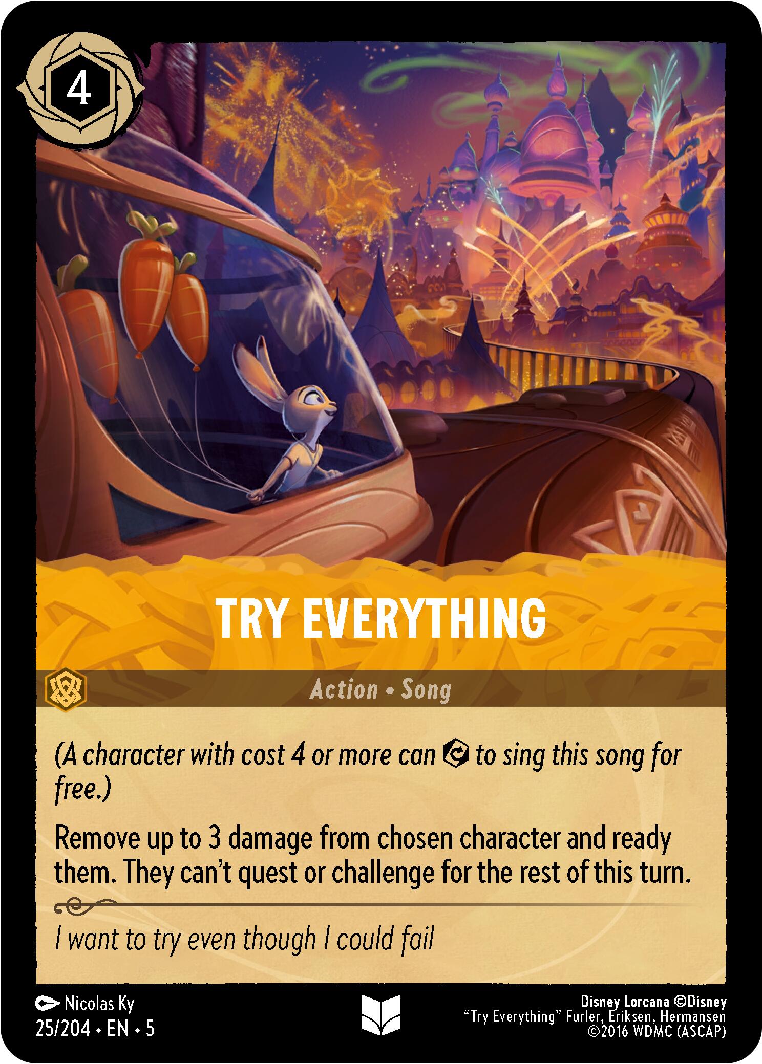Try Everything (25/204) [Shimmering Skies] | Eastridge Sports Cards & Games