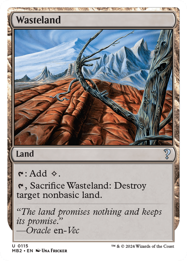 Wasteland [Mystery Booster 2] | Eastridge Sports Cards & Games