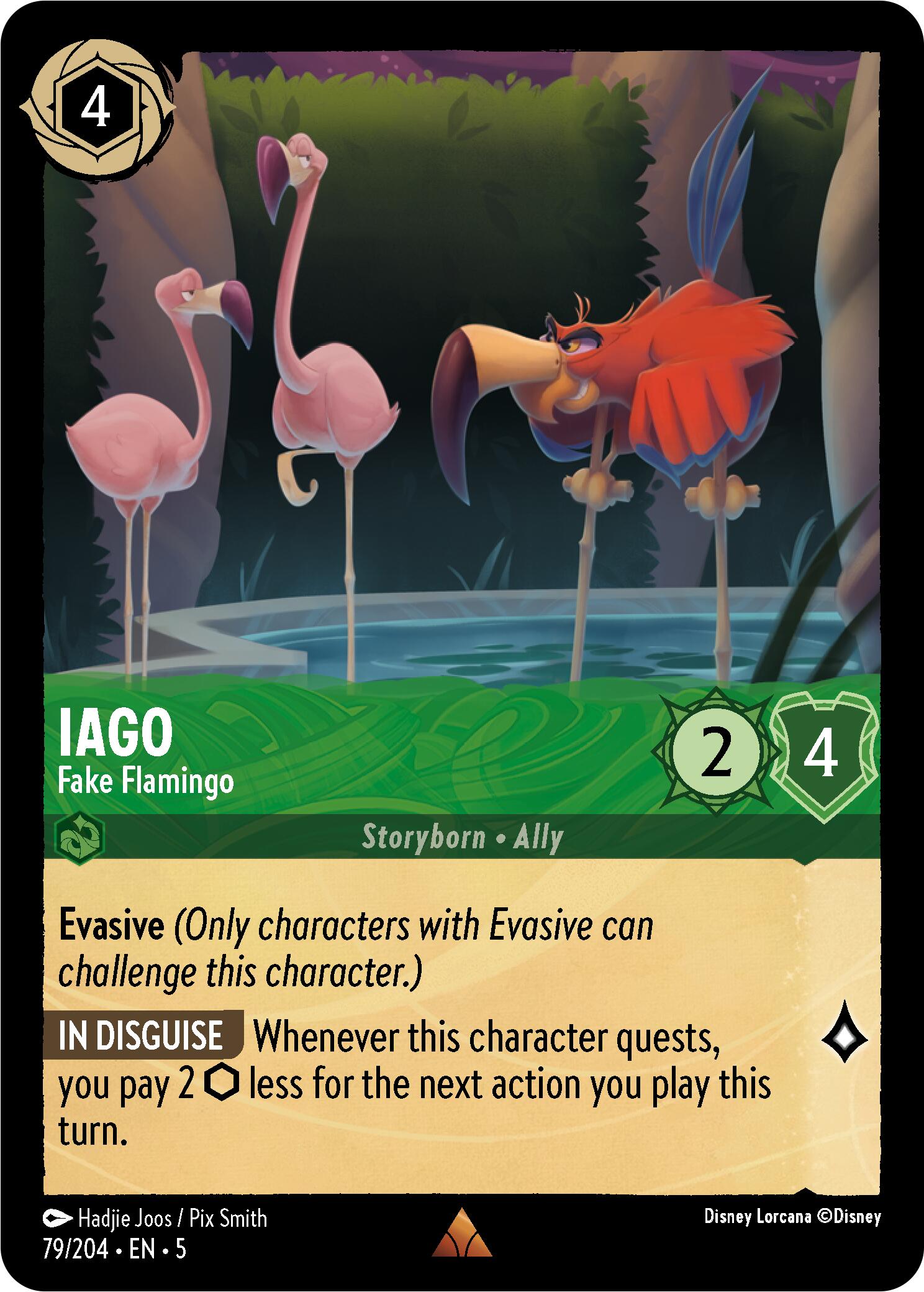 Iago - Fake Flamingo (79/204) [Shimmering Skies] | Eastridge Sports Cards & Games