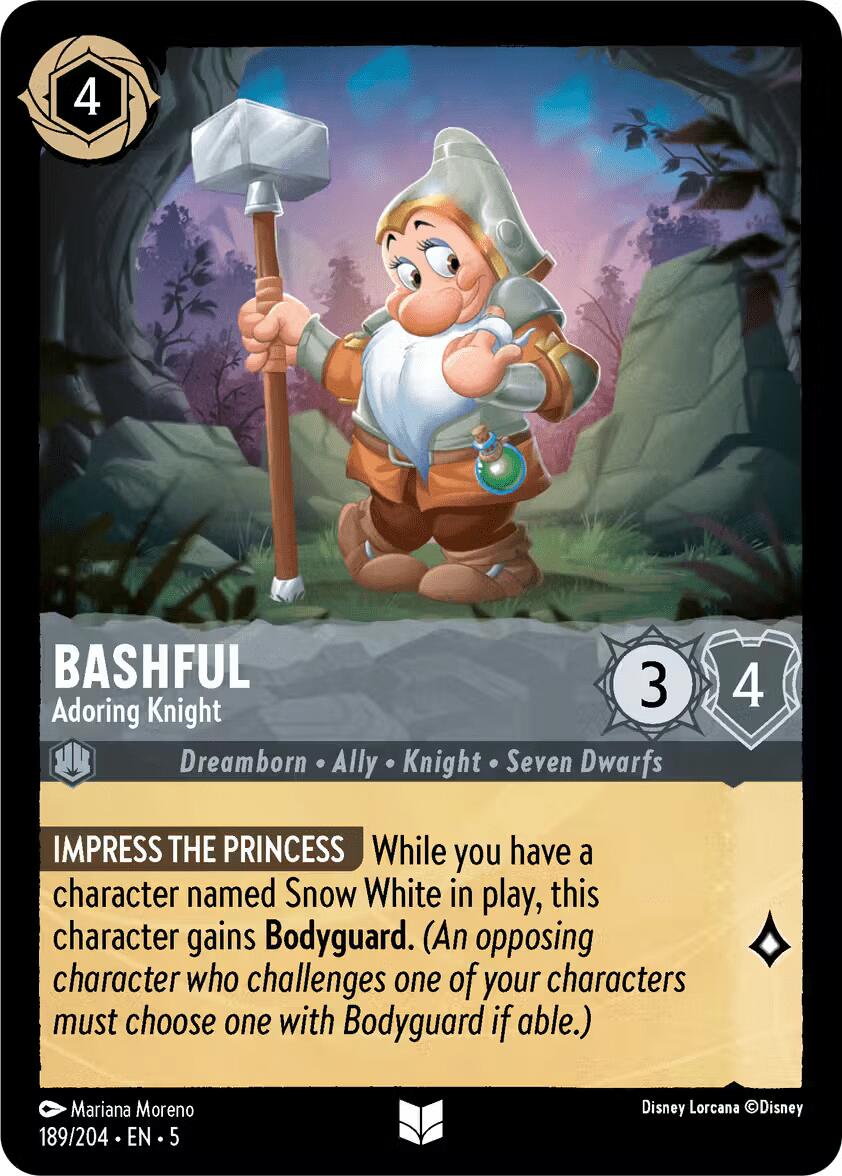 Bashful - Adoring Knight (189/204) [Shimmering Skies] | Eastridge Sports Cards & Games