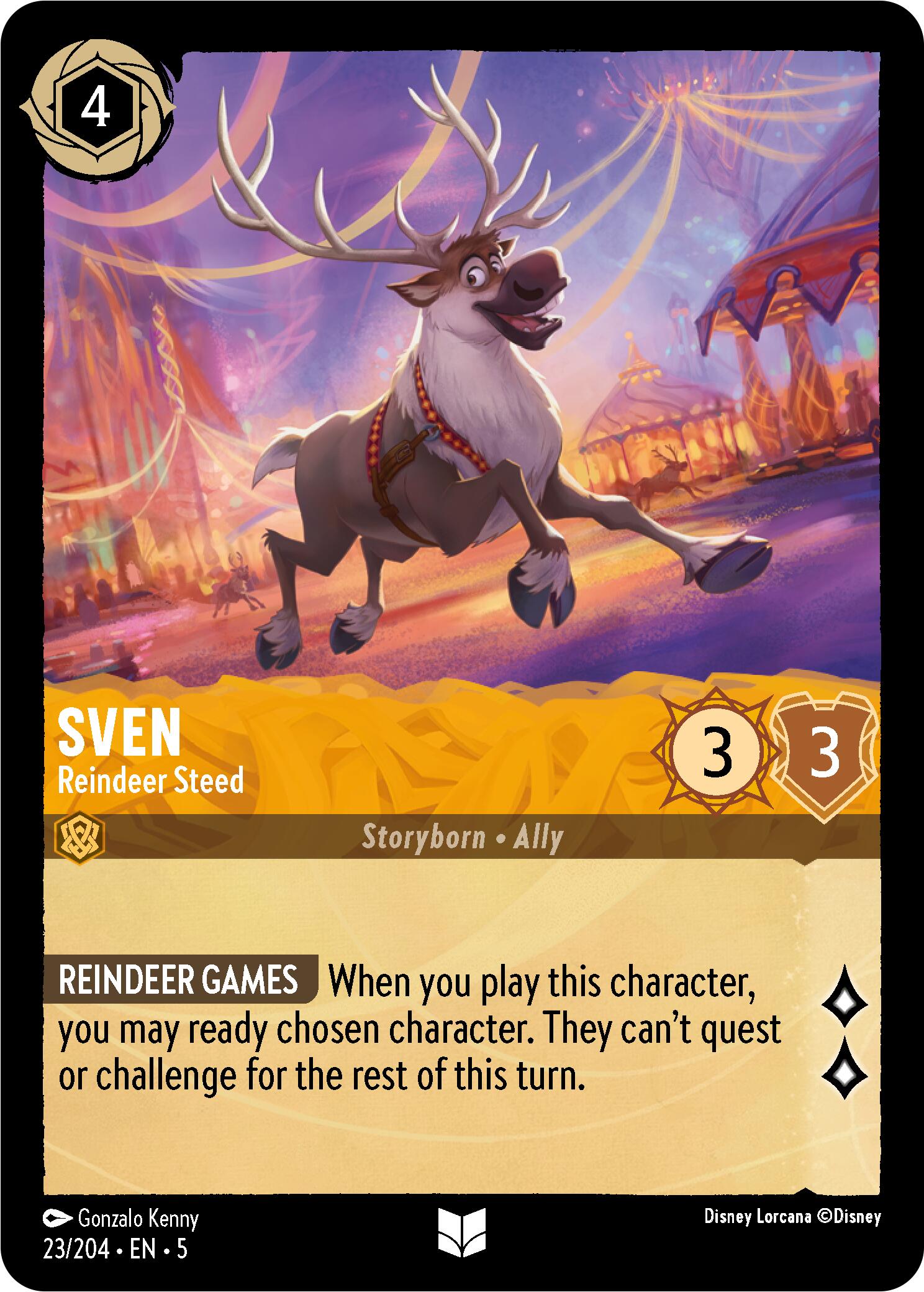 Sven - Reindeer Steed (23/204) [Shimmering Skies] | Eastridge Sports Cards & Games