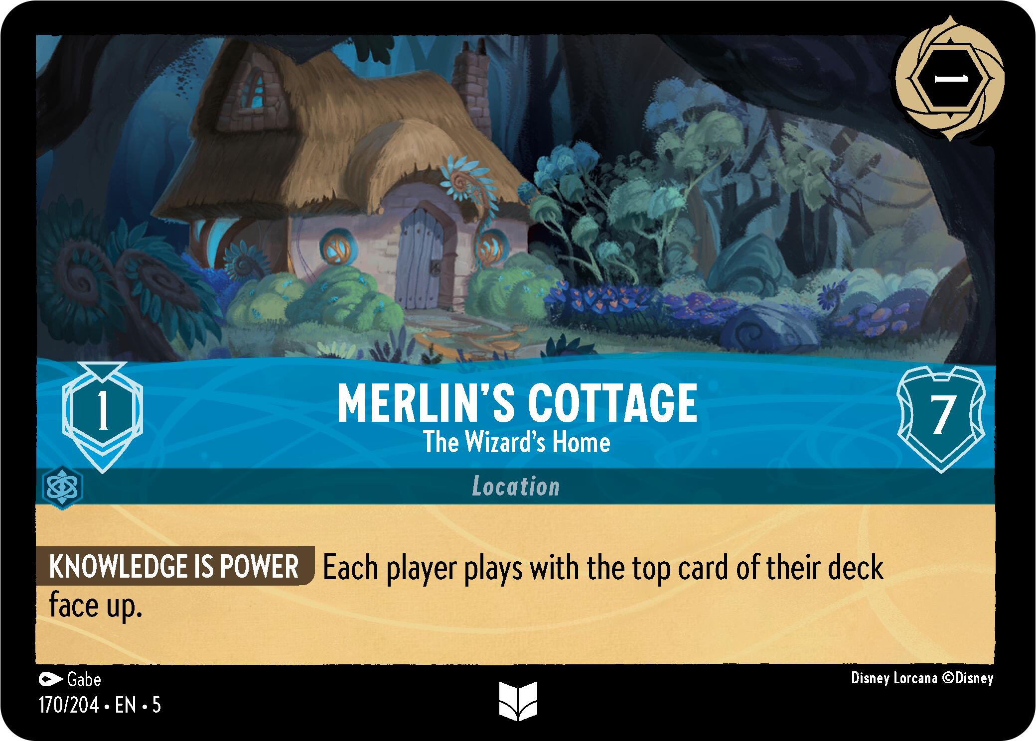 Merlin's Cottage - The Wizard's Home (170/204) [Shimmering Skies] | Eastridge Sports Cards & Games
