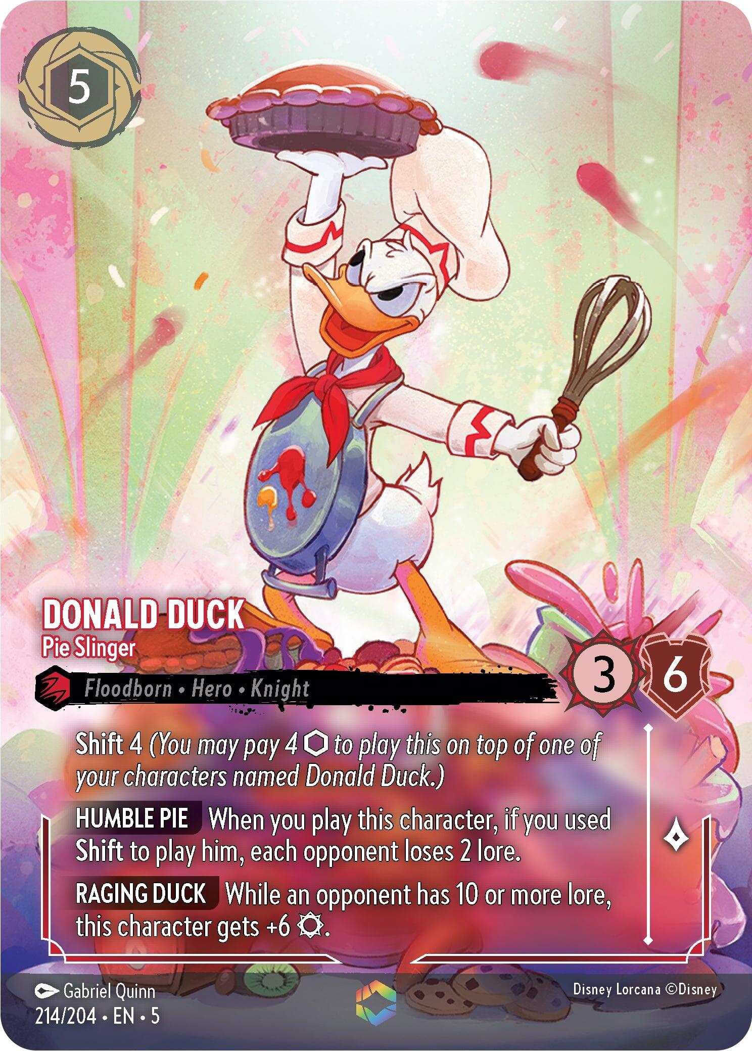 Donald Duck - Pie Slinger (Enchanted) (214/204) [Shimmering Skies] | Eastridge Sports Cards & Games