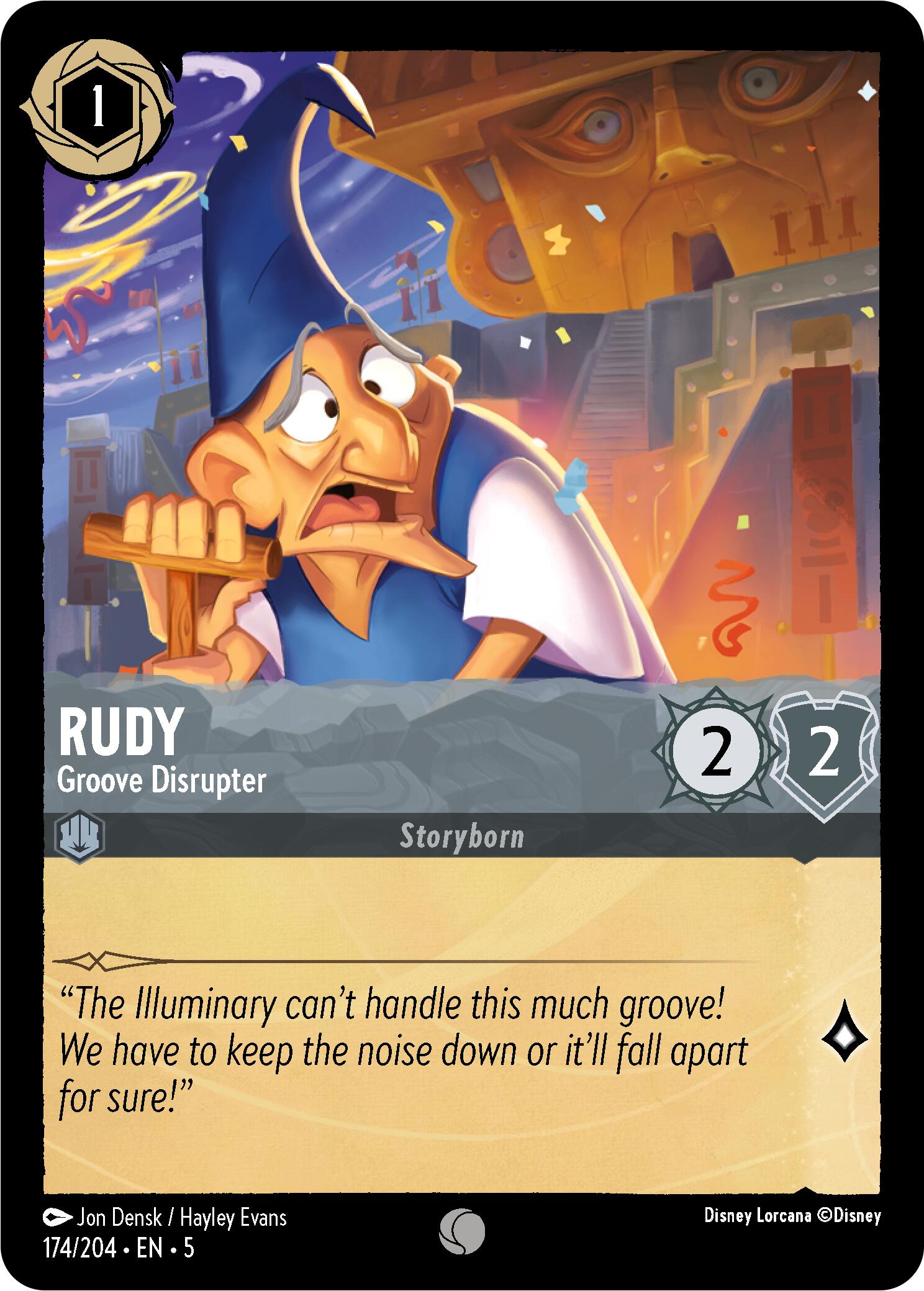 Rudy - Groove Disrupter (174/204) [Shimmering Skies] | Eastridge Sports Cards & Games